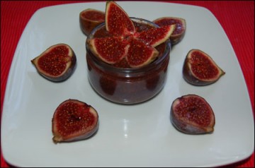 Confiture de figues sèches au thé