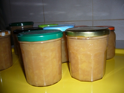 Confiture de Banane à la Cannelle