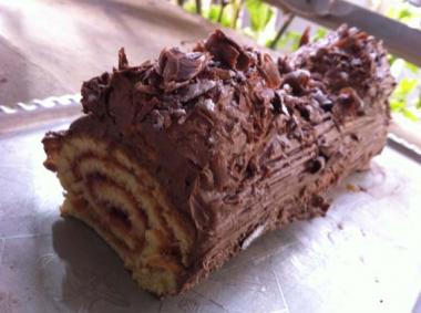 Bûche Orange Et Chocolat
