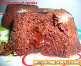 Des moelleux au chocolat