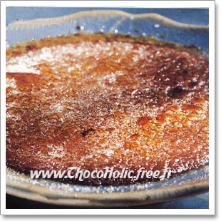 la Crème brûlée au chocolat