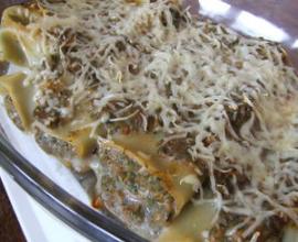 Cannellonis à la florentine