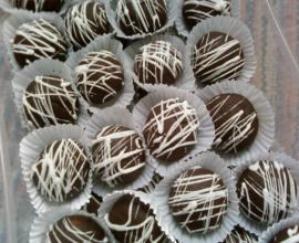 Les boules aux chocolats