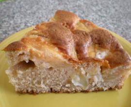 le moelleux aux pommes et à la cannelle