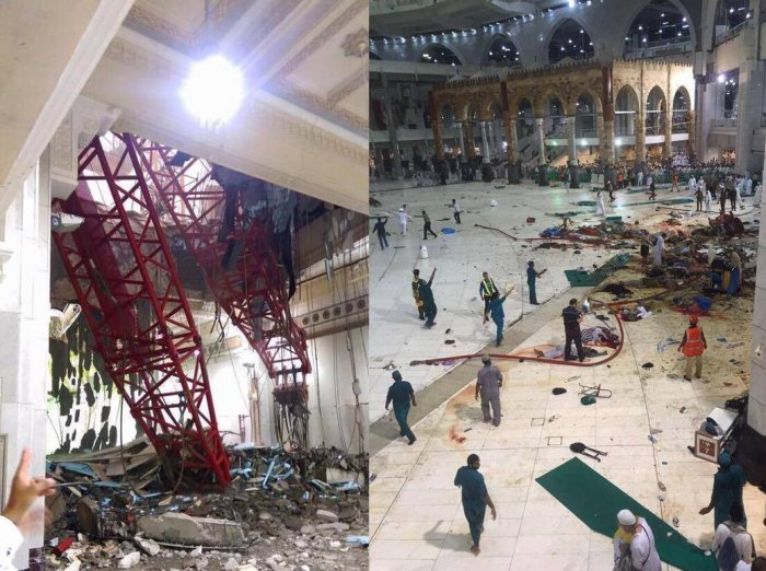 Plus de 60 morts lors d'un accident à la grande mosquée de la Mecque