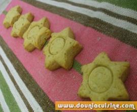 Sablés au pecorino et au gomasio