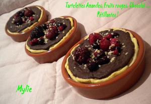 Tartelettes amandes chocolat