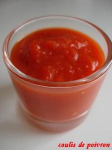 Coulis de poivron