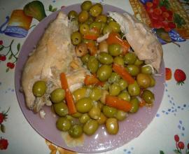 Tadjine aux olives