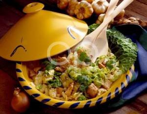 Tagine de thon au chou