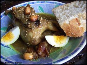 Tajine de cailles aux dattes