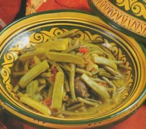 TAJINE AU HARICOTS VERT