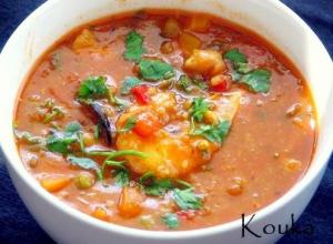 SOUPE AU FRUITS DE MER