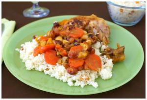 Emincé de dinde miel-raisins sec