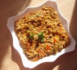 Poivrons aux oeufs comme à Tlemcen