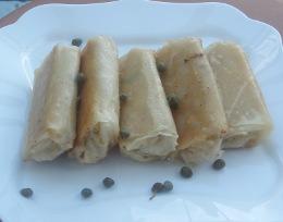 Boureks au fromage et aux câpres