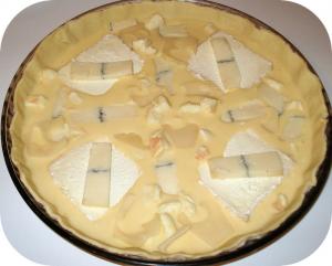 Tarte aux 4 fromages