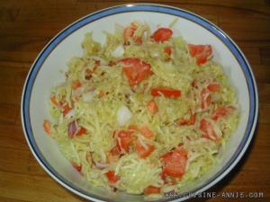 Salade de courgettes