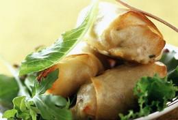 Boureks aux crevettes