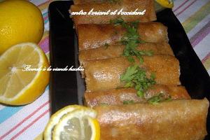 Boureks à la viande hachée