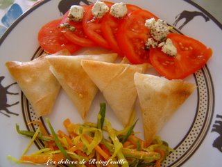 BRIOUATS AUX POISSONS