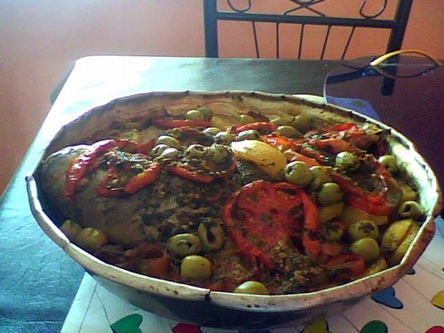 tajine de poisson au four
