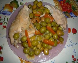 Tadjine aux olives