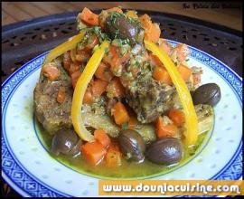 Tajine d'agneau aux carottes