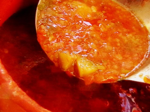 Chorba Algéroise cuite à la braise