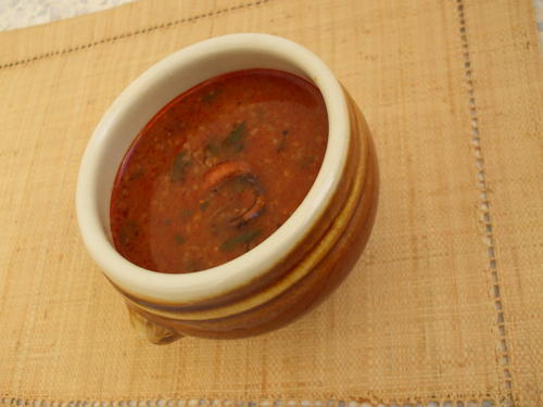 Chorba frik au poulpe