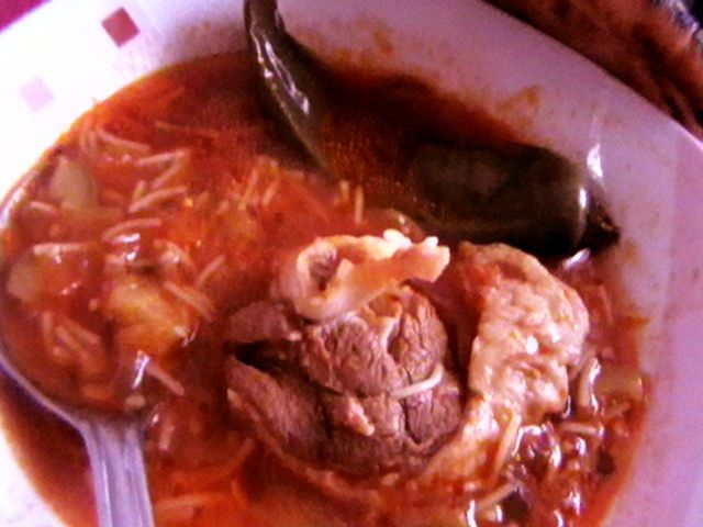 Chorba à la tête de lotte