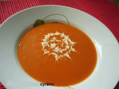Velouté de tomates