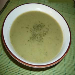 Potage aux haricots verts