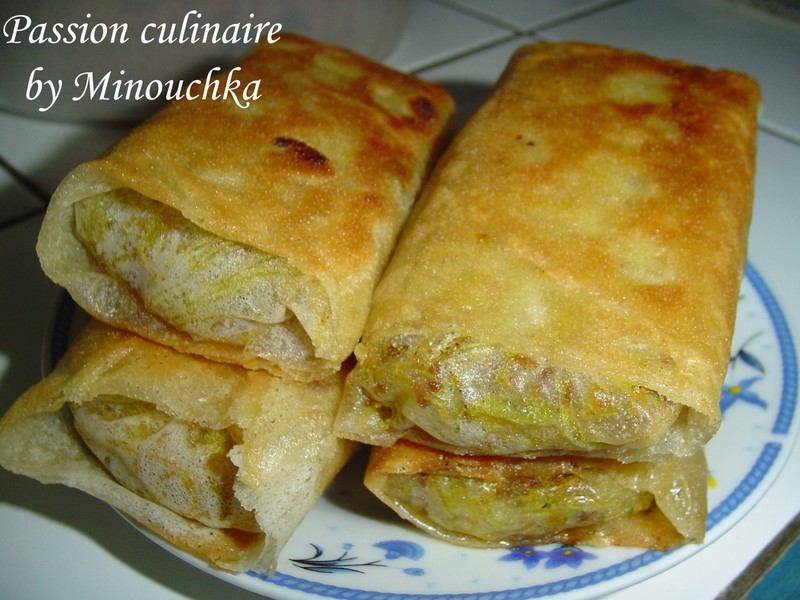 Briks à la viande hachée