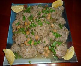 Kefta aux artichauts