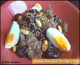 Tajine d'agneau aux pruneaux
