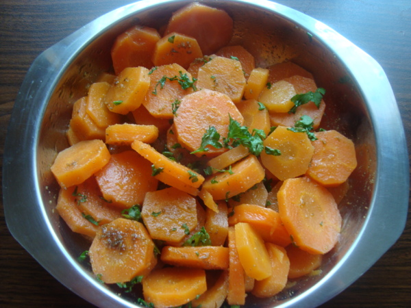 Salade de carottes au carvi