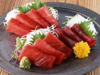 Sushis mangue et thon rouge