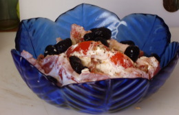 Salade de tomate à la feta