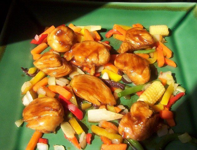 Légumes orientaux à l'anis