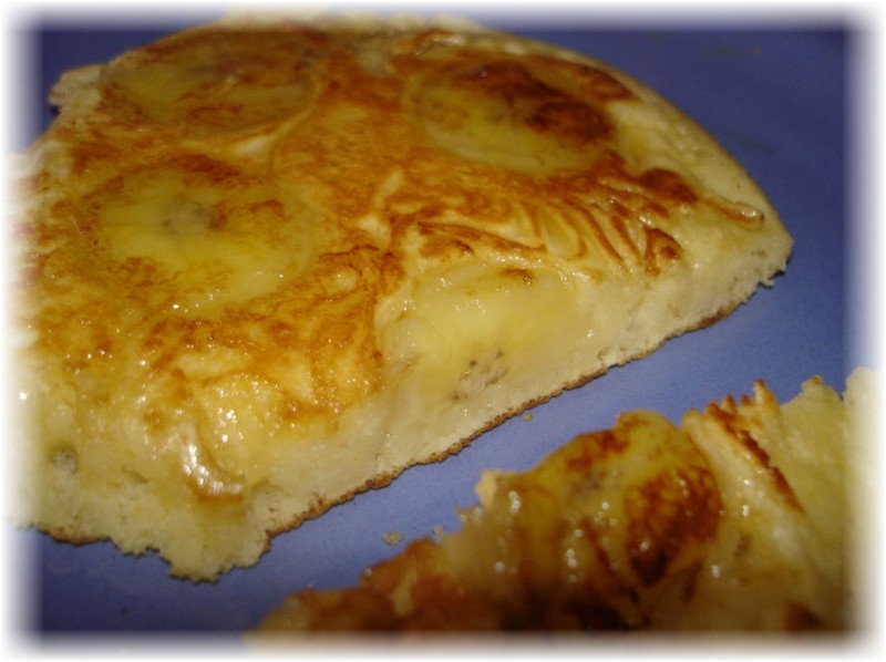 Omelette de bananes plantains