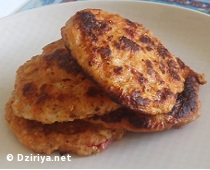 Galettes de poulet au fromage