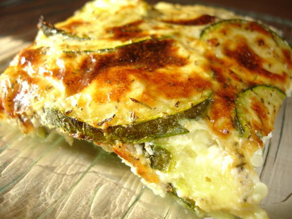 Soufflé de courgettes