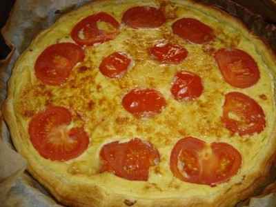 Tarte à la tomate