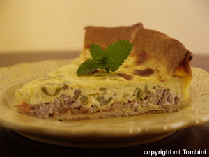 Quiche au thon