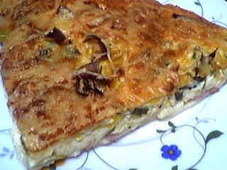 Quiche aux poireaux