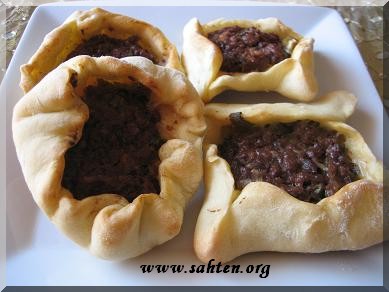 Sfiha, galettes à la viande