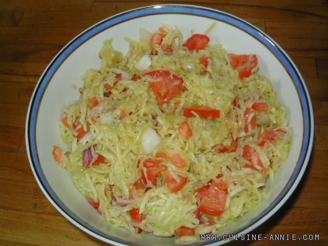 Salade de courgettes