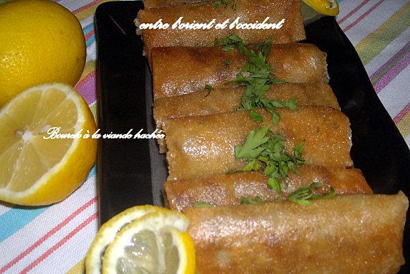 Boureks à la viande hachée