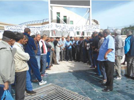 Sit-in contre Madani Mezrag à Batna